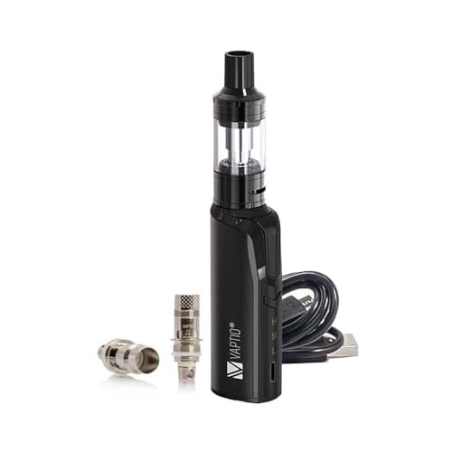 Vaptio COSMO Elektronische Zigarette Vape Kit mit 1500mah Batterie 2,0ML Zerstäuber 2Stücks 0.7ohm / 1.6ohm Spule Vape Starter...