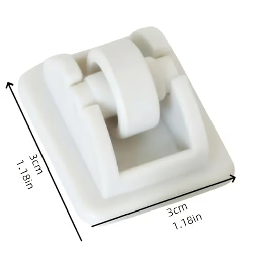 Ruedas autoadhesivas de 360 grados en ABS para pequeños electrodomésticos 4