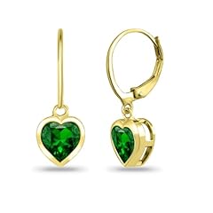 Synthetic Green Quartz - Yellow Gold