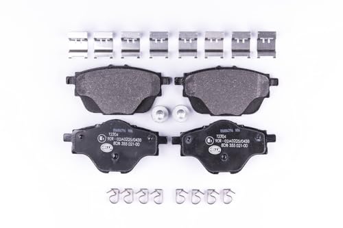 Kit plaquette de frein HELLA pour résoudre les sifflements sur Citroen Opel