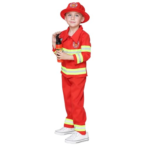 Disfraz de Bombero Infantil para Niños y Niñas miniatura 6