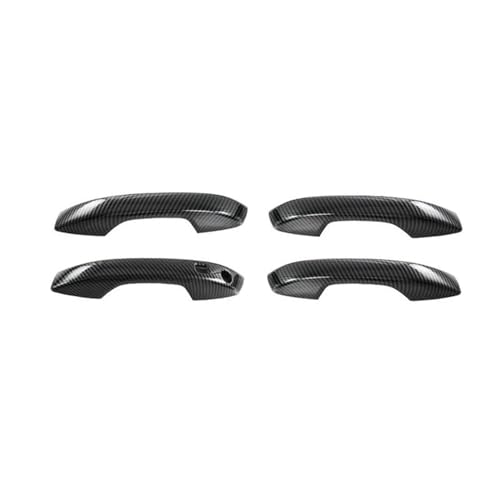 Cubierta de manija elegante para BYD ATTO 3: decoración exterior efecto carbono para tu coche