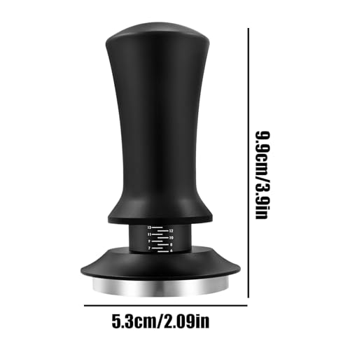 Tasseur à café manuel 53 mm de haute précision avec base plate