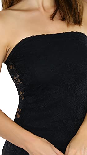 Image of ToBeInStyle Women's Cotton-Spandex Blend Stretchy Tube Top