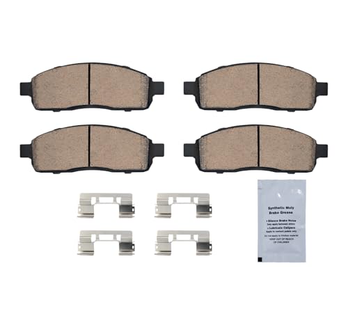 Image of HUSCH D1011 Front Ceramic Brake Pads Kit Fit For Ford F-150 2004-2008, For Lincoln Mark LT 2006-2008