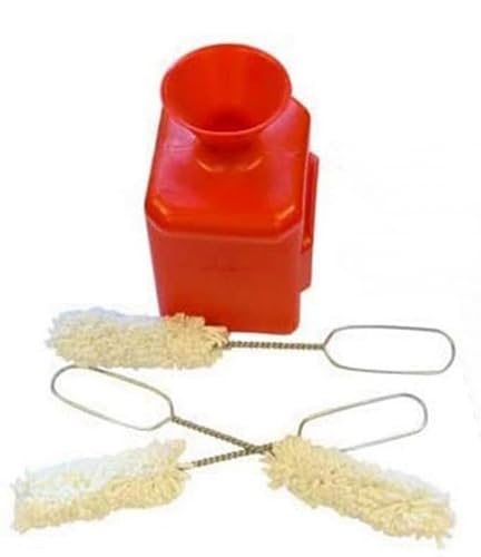 V-Pro Straight Lube Bucket for Coats Center Post Changers with 3 Lube Swabs 11.5