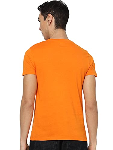 Image of Jack & Jones Men's Cotton Printed Slim Fit T-Shirt