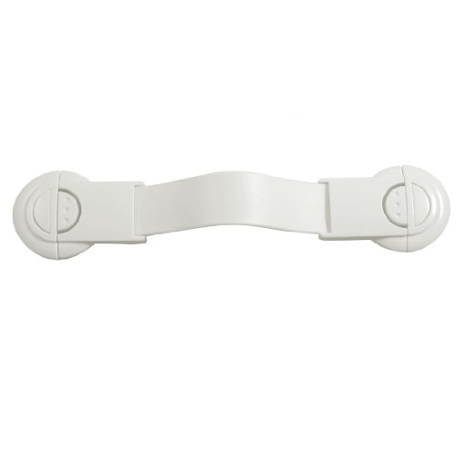 Image of Aexit Household White Padlocks & Hasps Plastic Cupboard Wardrobe Keyed Padlocks Door Lock