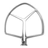 Flachrühreraufsatz aus Edelstahl, kompatibel mit KitchenAid 7-Quart-Schüsselheber, Ersatzteile, Brothaken, spülmaschinenfest