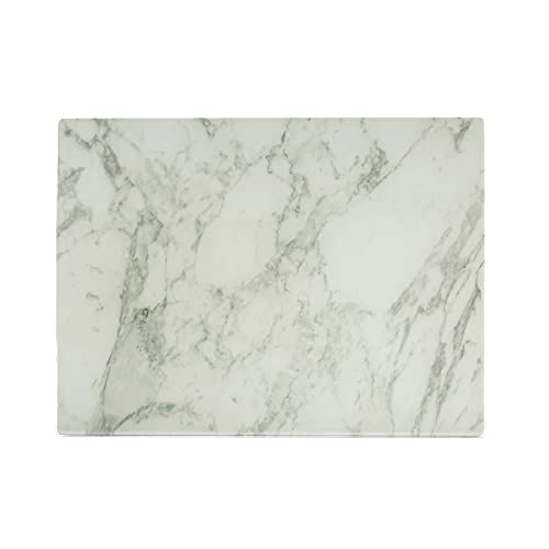 Typhoon Surface de Travail rectangulaire en marbre, 40 x 30 x 1 cm