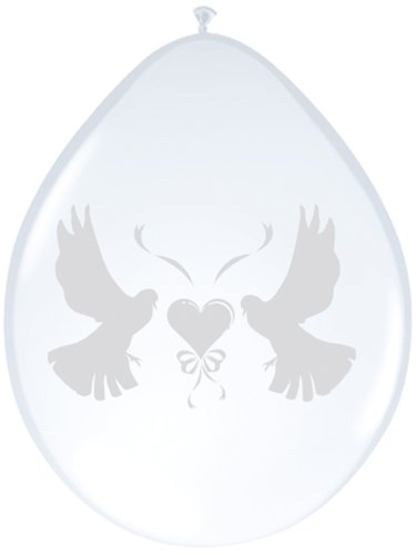 Preisvergleich Produktbild Ballons weiße Taube kl.