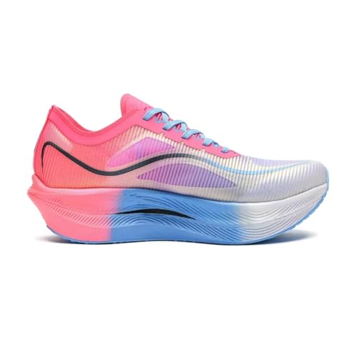 Image of Carbon Plate Marathon Running Racing Shoes Men Stable Support Shock-Relief Ultra-Light TPU Outsole Rebound Sneakers