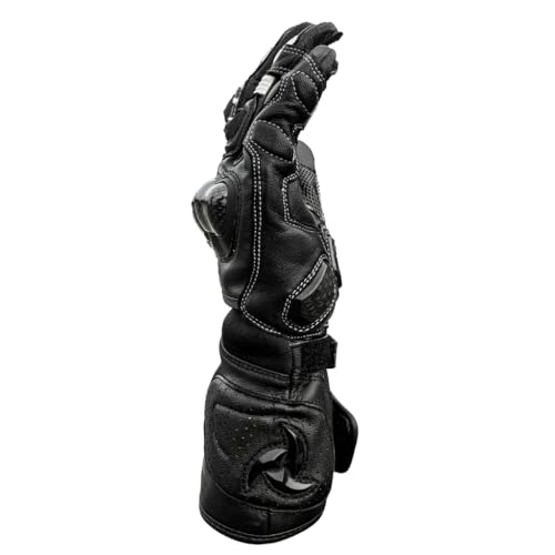 Raida AeroPrix Carbon Edition Motorcycle Gloves Knox SPS Palm