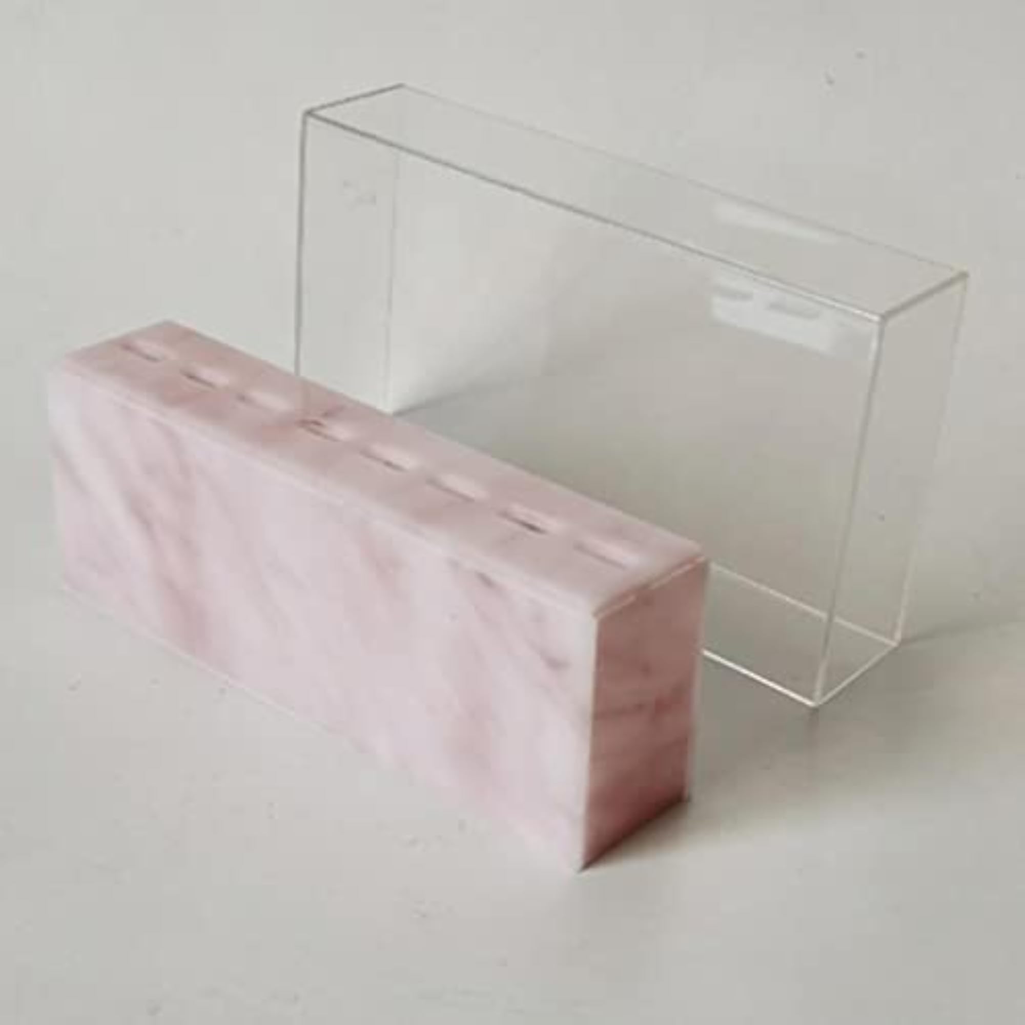 2x Eyelash Grafting Tweezers Acrylic Display Stand Holder