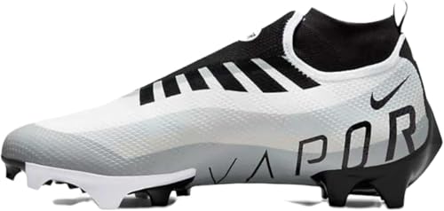 Nike Vapor Edge Pro 360 - Tacchetto da calcio da uomo, Bianco Nero Puro Platino, 47.5 EU