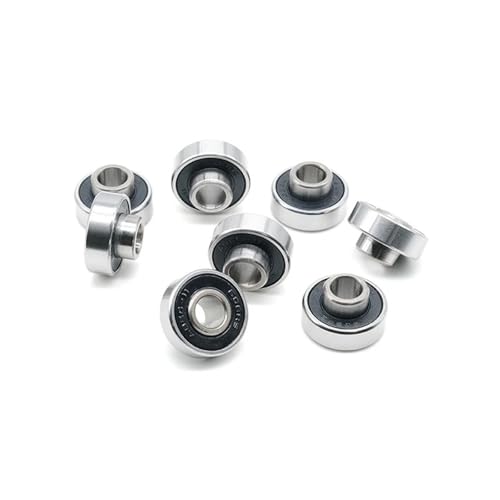 Roulements de skateboard 608RS de précision supérieure avec entretoise intégrée