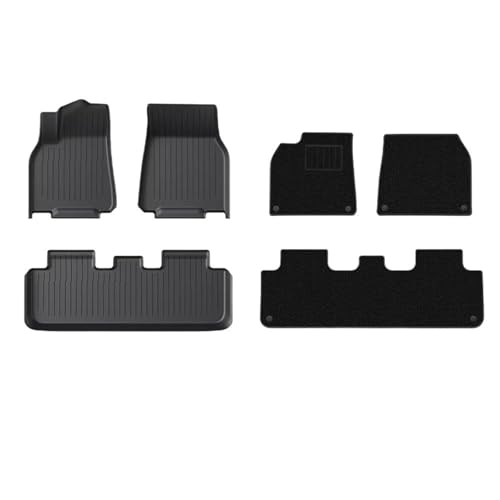 Tapis auto pour Tesla Model Y Juniper 2025 étanche et antidérapant en TPE