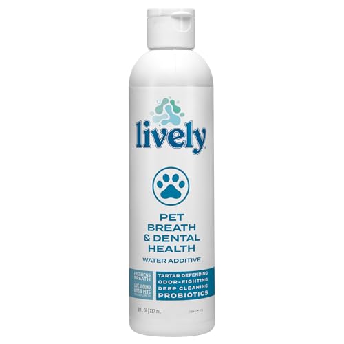 Additif pour eau pour animaux Lively : la solution au brossage de dents difficile