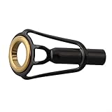 Besttoolifes Edelstahl-Keramik-Angelspitzen-Bauring für Ruten zur Reparatur und Führung, langlebige Stange für Schnurringe, Gadget-Auge zum Werfen von Ruten-Layouts, federleicht und verschleißfest, 40