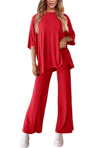 PRETTYGARDEN Two Piece Sets For Women Summer Fashion Lounge Matching Set 2025 Travel Vacation Airport Outfits Clothing