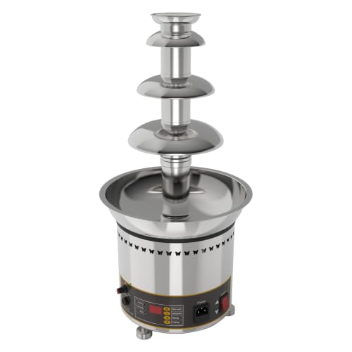 PreAsion 4-Tier Digital Chocolate Fountain