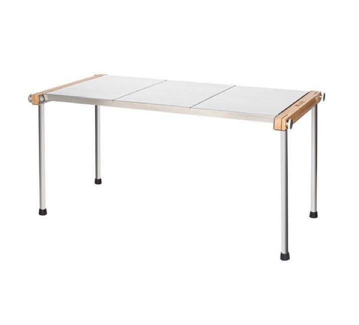 ラグレンigtテーブルbbqグリルウッドトップ付き