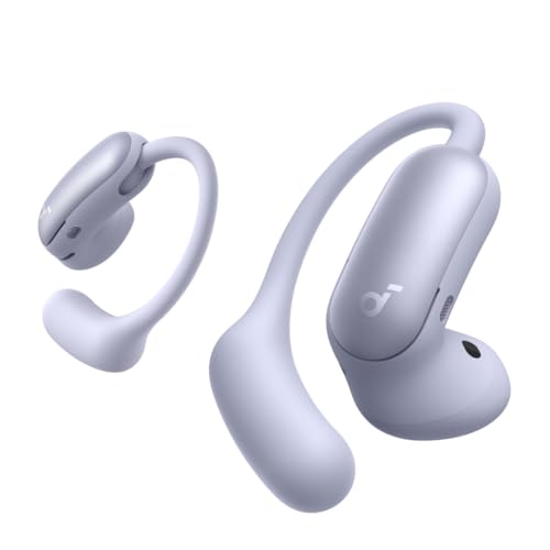 Image of Soundcore AeroFit 2 Pro by Anker, Open-Ear and Active Noise Cancellation Modes, Hi-Res Open Ear Headphones for Commute,Office,Fitness, LDAC, 4-Mic AI Clear Calls, 34H, IP55, Wireless Bluetooth Earbuds