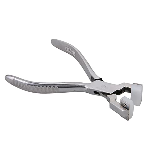 FLEXMAN Nylon Jaw Pliers, 5.51X1.89X0.91Inch Ergonomic Stainless Steel Bracelet Bending Pliers