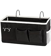 Ozzptuu Bedside Storage Caddy/Bedside Hanging Storage Bag for Headboards Bunk Beds Dorm Rooms Boo...