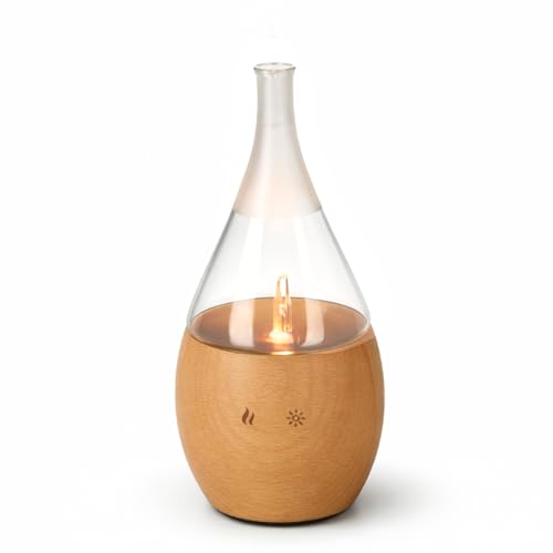 Zen'Arôme - Diffuseur d'Huiles Essentielles par Nébulisation Programmable Bolea - Intensité Réglable - jusqu'à 80m² - et Éclairage LED - Diffusion à...