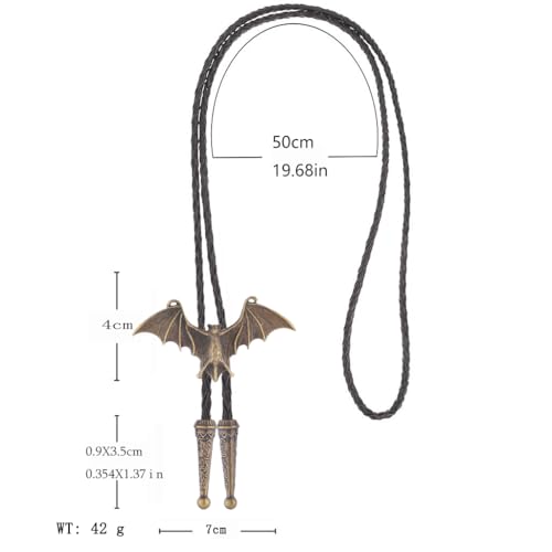 Image of Jeilwiy Bolo Tie for Men, Western Bolero Tie Cowboy Ties Native American Cowgirl Bolo Tie Accessories for Men Women