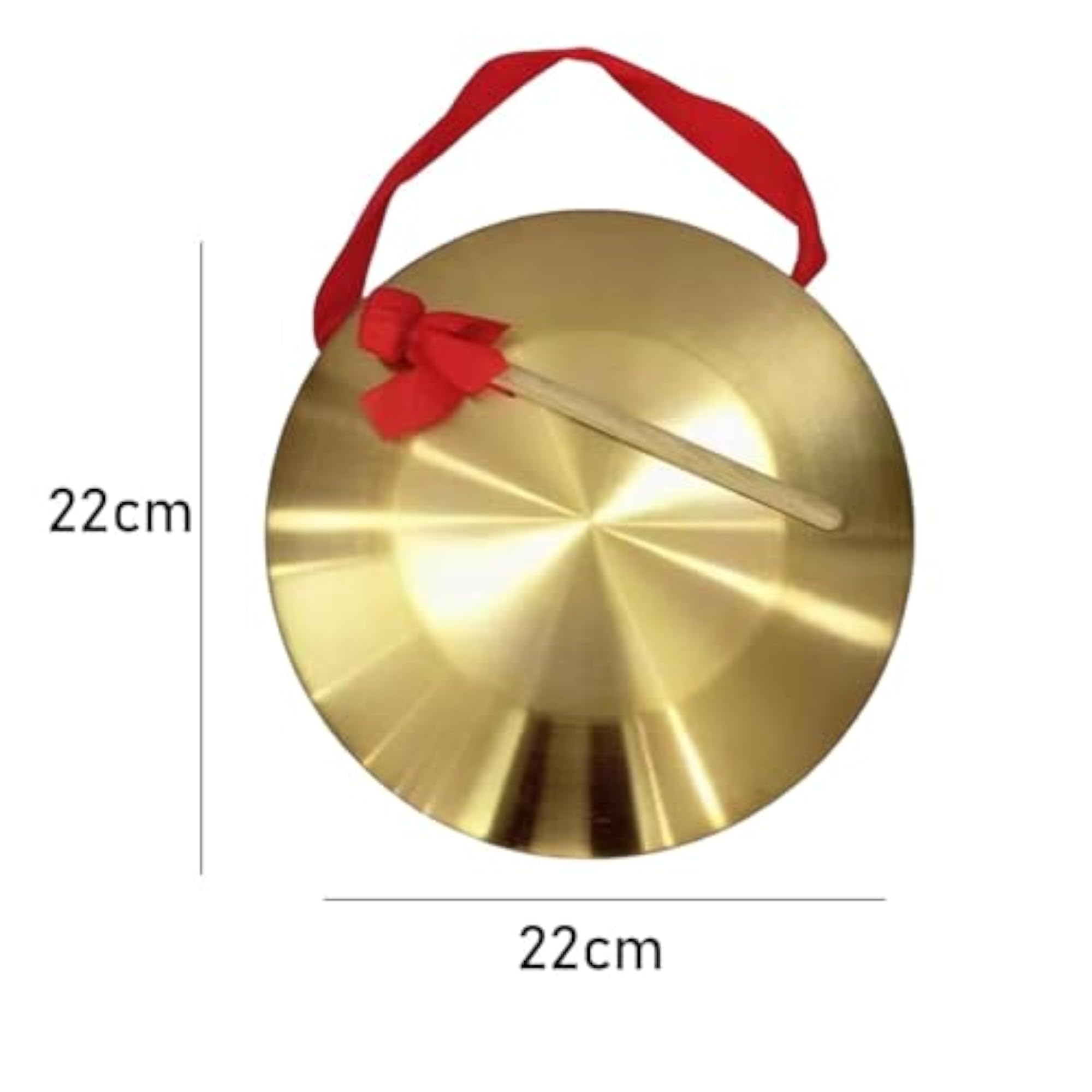 Portable Metal Hand Gong for Celebrations