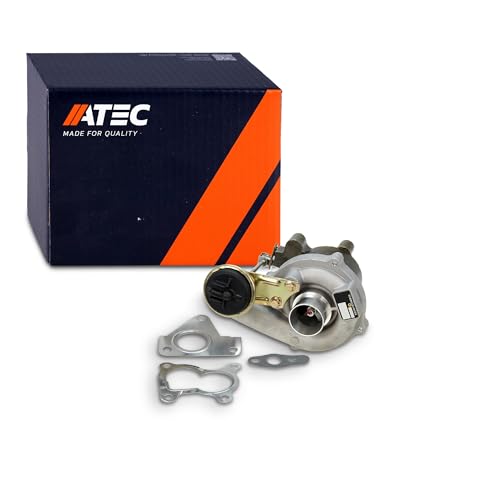 ATEC Germany 1x Turbocompressore incl. presa a vuoto, Compatibile con NISSAN ALMERA, KUBISTAR, MICRA, RENAULT CLIO, KANGOO, MEGANE, SCÉNIC, THALIA I (LB_)