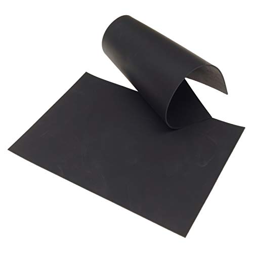 Klassen Leder AIX Cuir de Vachette Noir 3 mm d'épaisseur Pull Up Finition 79-297 x 420 mm, 1 x A3