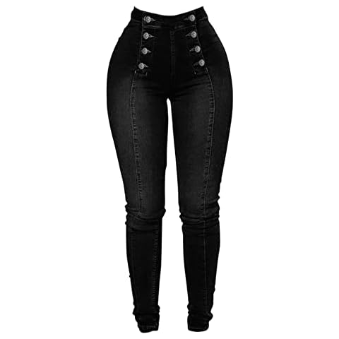 Womens High Waist Butt Lifting Jeans Cover