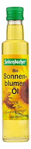 Seitenbacher Bio Sonnenblumenöl kaltgepresst, nativ, 1er Pack (1 x 250 ml Flasche) - Bio