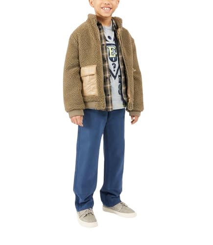 GUESS Boys' Comfort Canvas Worker Pants