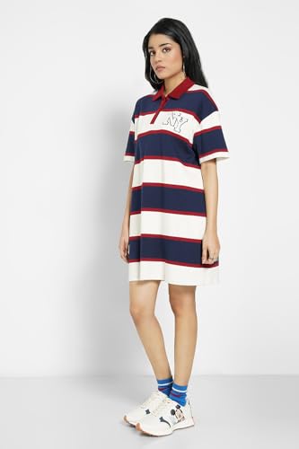 Image of S F Jeans CO Aware Women's Cotton Blend Classic Above The Knee Dress