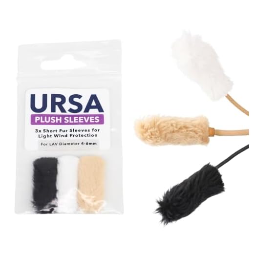 URSA Plush Sleeves for Discreet Mic Placement