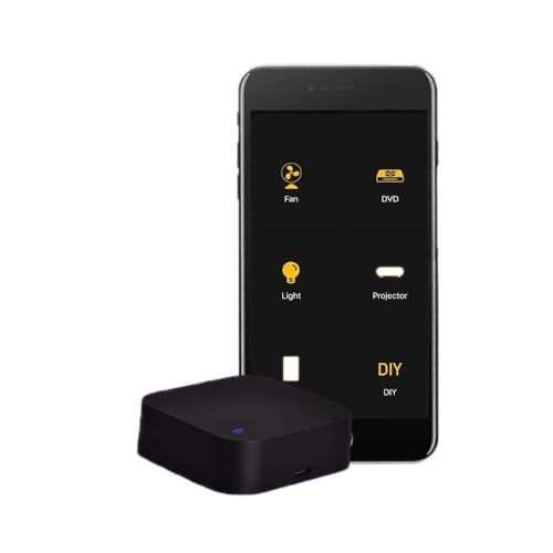 Wifi (2.4Ghz) telecomando universale per aria condizionata TV DVD,Telecomando IR Smart, Tuya Smart Life APP smart home hub controller, compatibile con Alexa Google Home