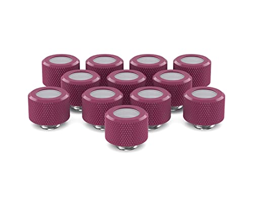 PrimoChill 14 mm OD Rígido SX color magenta con alta resistencia térmica en pack de 12