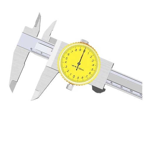 Calibrador Vernier con dial 0-200 mm miniatura 1