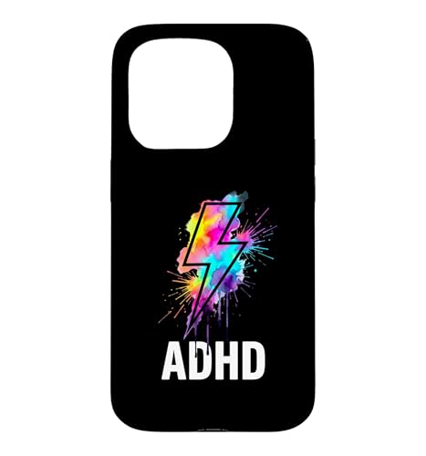 ADHD ���C���{�[ ��� �X�v���b�V�� ��l�p ���ʉ� �A�[�g �X�}�z�P�[�X iPhone 15 Pro �p