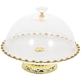 Présentoir à gâteaux sur pied en céramique : idéal pour diverses occasions et fêtes, comme les anniversaires, les showers, les mariages, noël, thanksgiving, etc