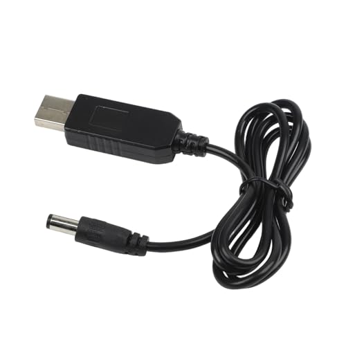 EasyByMall Chargeur de batterie au lithium USB 8,4 V pour robot aspirateur sans fil, adaptateur d'alimentation CC 5,5 x 2,1 mm avec protection contre les...