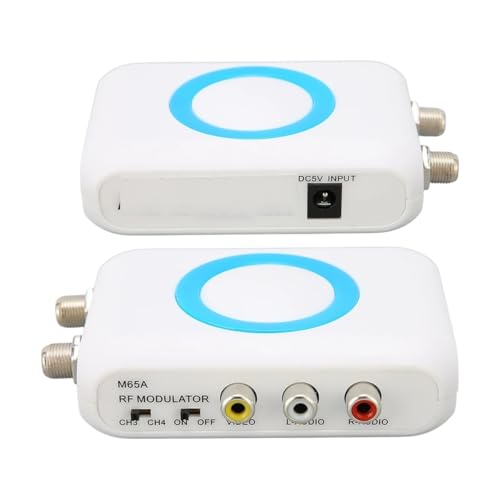 New 2026 M65ANTSC Modulator Support AV Output Professional HD VIHF Demodulator Converter for CATV System