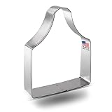 Bread Board Cookie Cutter 4 Inch – Made in the USA – Foose Cookie Cutters Tin Plated Steel – Ear Tag