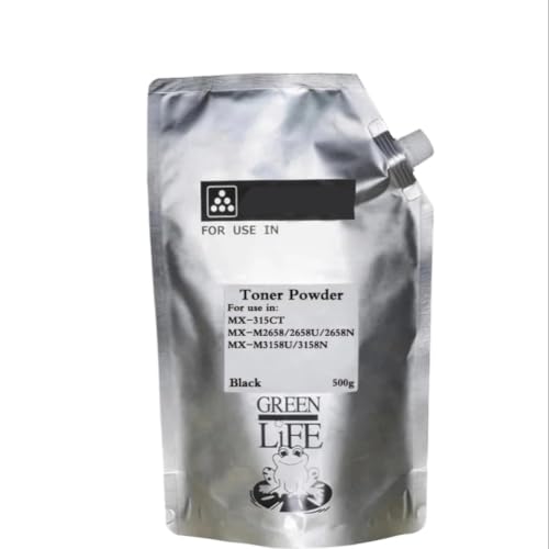 Poudre de Toner Sharp MX-M2658 M3158N Noir 500g MX-315CT