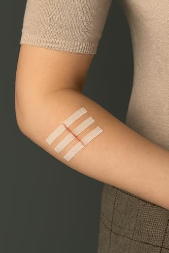 Butterfly Stitches 6mm x 38mm | 5 Packs of 6 Strips | Sterile Skin Closure Strips for Cuts and Wounds