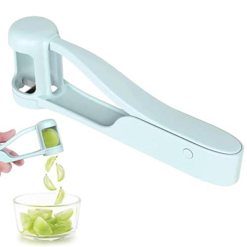 Cortador de Uvas para Niños, Cortador de Frutas Cortadora de Uvas a Cuartos, Cortadora de Tomate, Cortadora Portátil Gadget de Cocina, Fresas En Cuartos Para Ensalada De Frutas Y Verduras